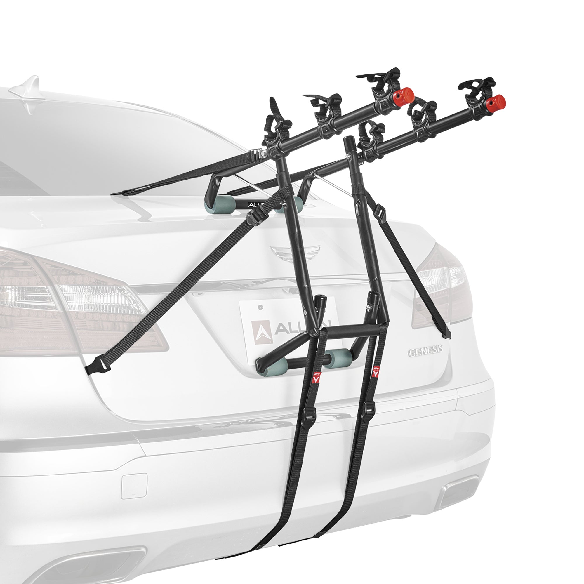 Allen Sports Deluxe 3-Bicycle Trunk Mounted Bike Rack Carrier， 103DN