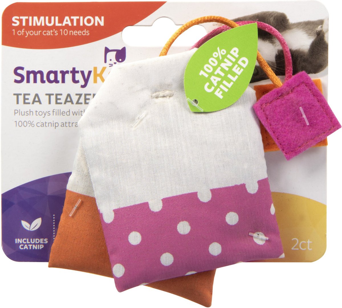 SmartyKat Tea Teazers Catnip Cat Toys