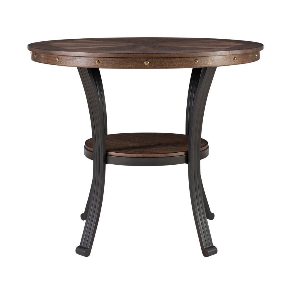 Franklin Industrial Round Side Table