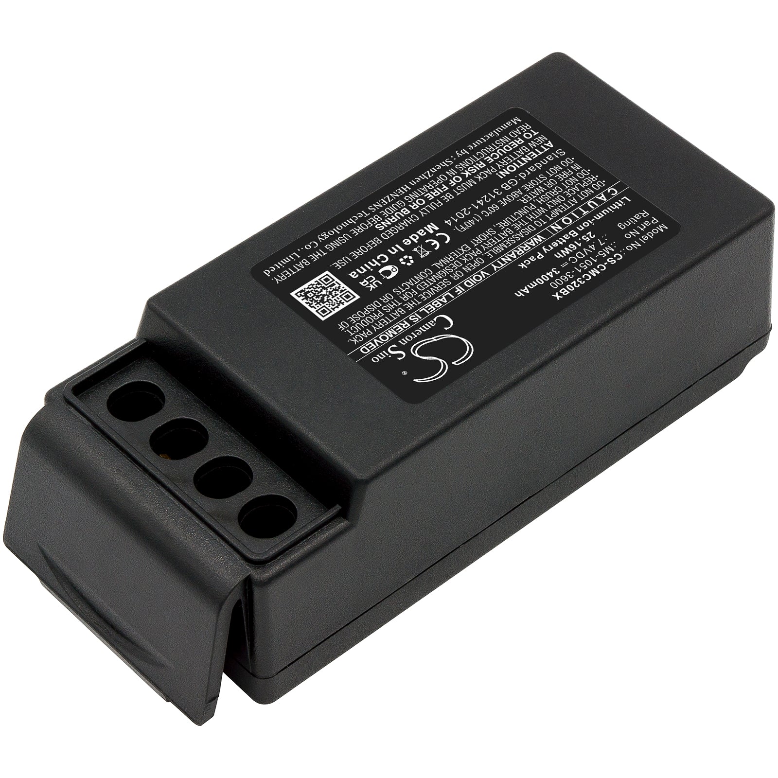 Cavotec M910513600 EX MC3 MC3000 3400mAh Replacement Battery BatteryClerkcom Remote Control