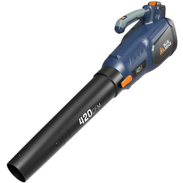 Blue Ridge Br8560u 40v Max Cordless 450cfm Turbine Leaf Blower