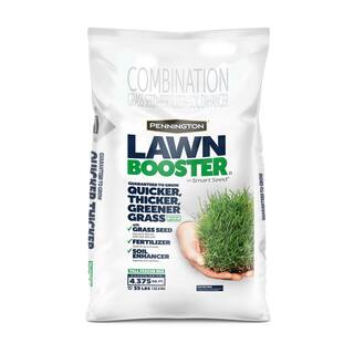 Pennington 35 lbs. Tall Fescue Lawn Booster with Smart Seed Fertilizer and Soil Enhancers 100540516