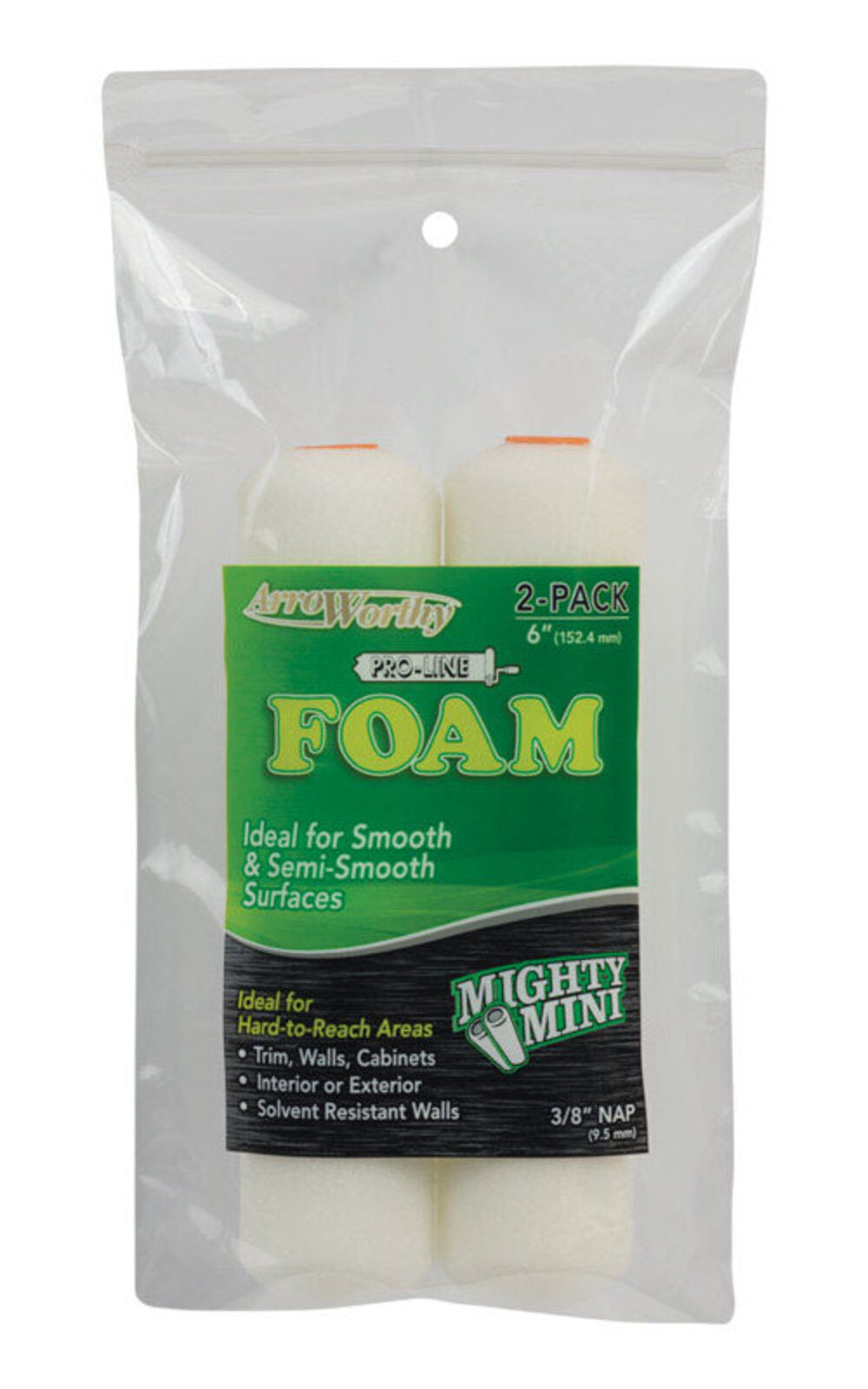 ROLLR CVR FOAM 3/8X6.5