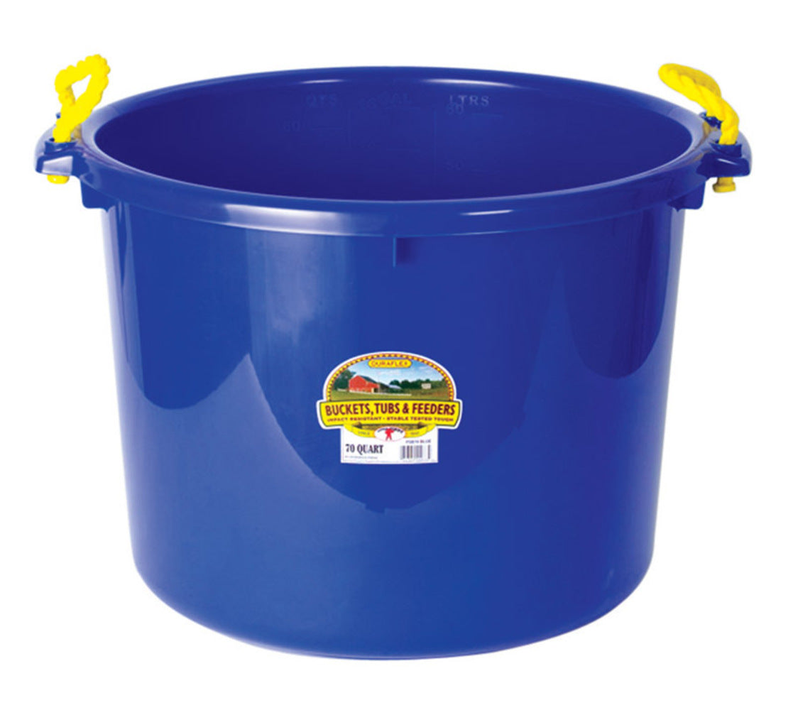 BUCKET MUCK 70QT BLU