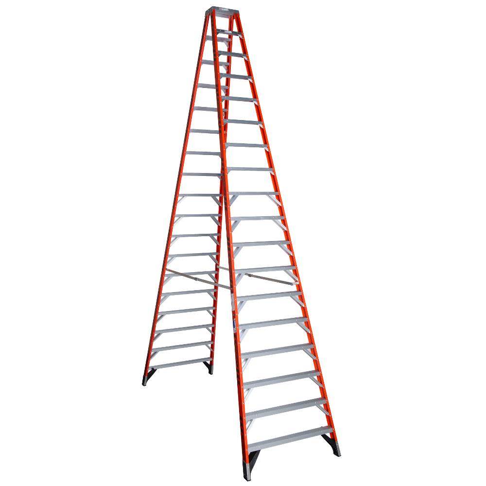 18 Ft. Type IA Fiberglass Twin Ladder