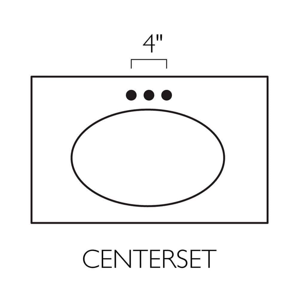 Design House 19 in W x 17 in D Cultured Marble Vanity Top in White with Solid White Bowl