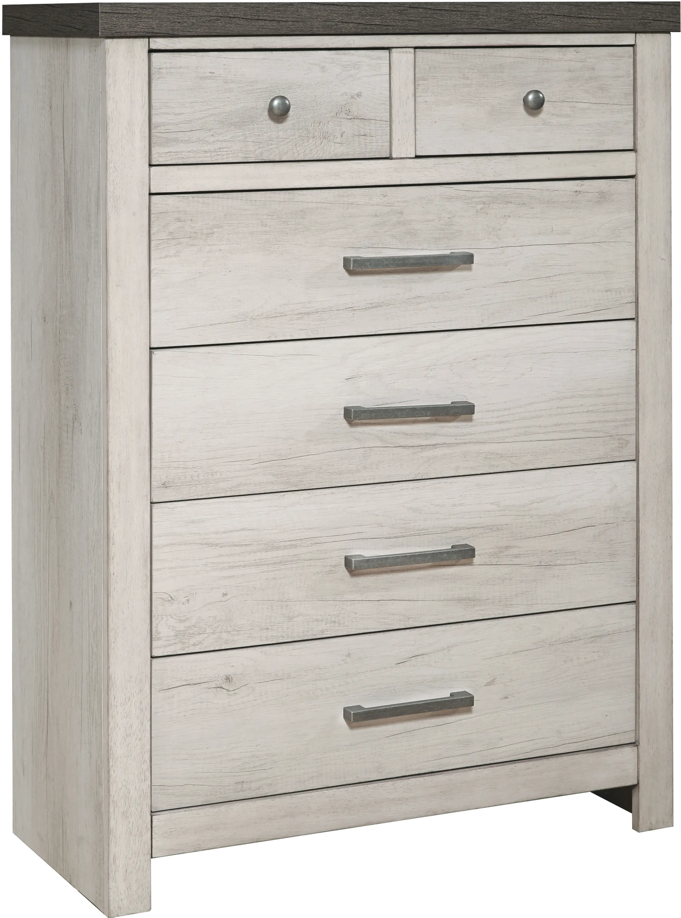 Riverwood Whitewash Chest of Drawers