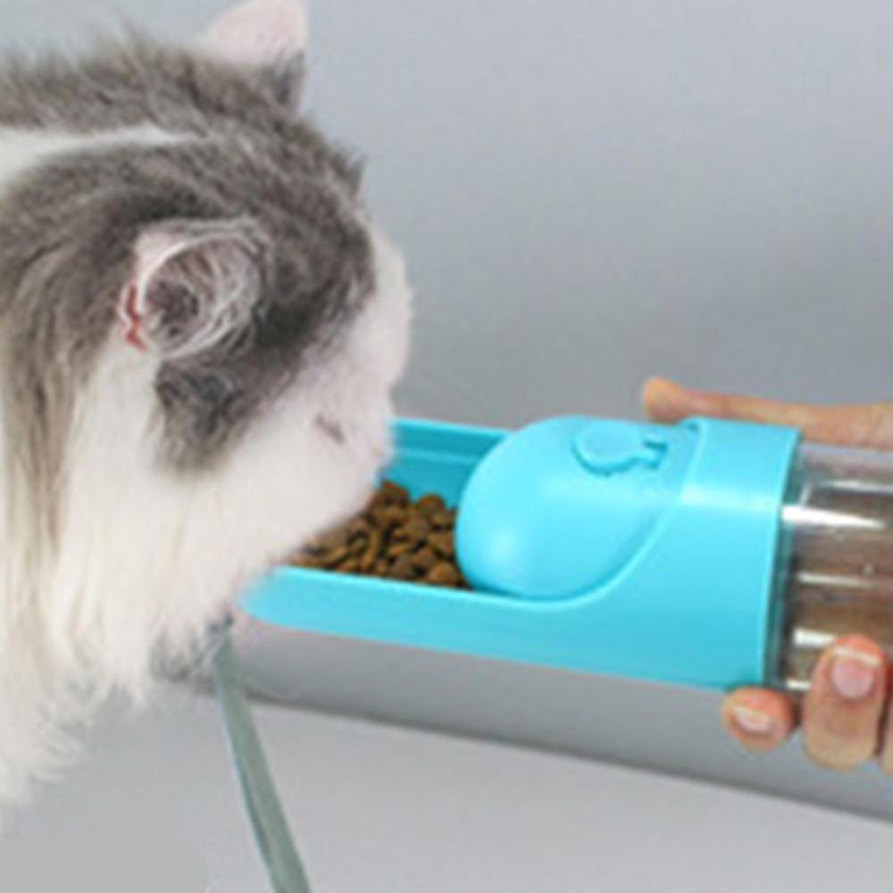 Pet Water Cup， Outdoor Portable Accompanying Water And Food