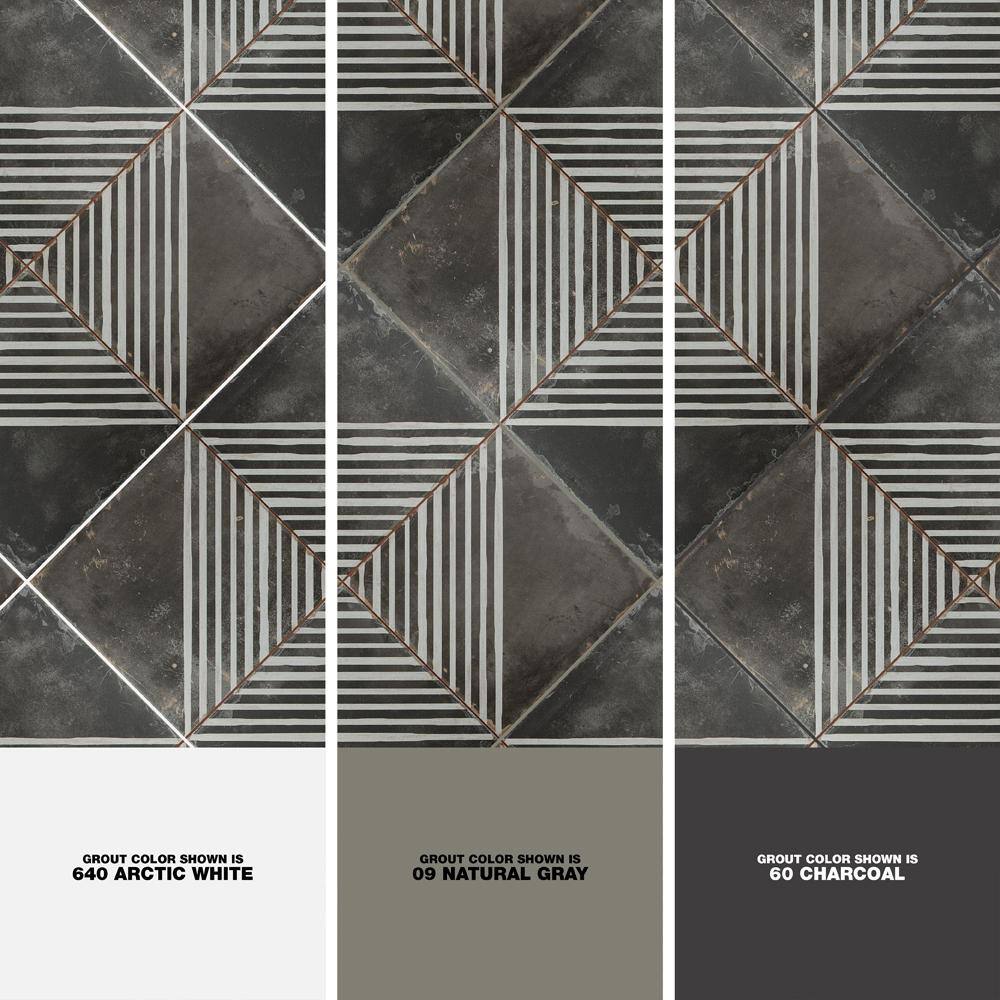 Merola Tile Kings Rombos 17-58 in. x 17-58 in. Ceramic Floor and Wall Tile (10.95 sq. ft.Case) FPEKROMB