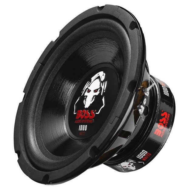 Boss Audio 8 inch Dual Voice Coil 4 ohm 1000 watt Car Subwoofer Black P80dvc