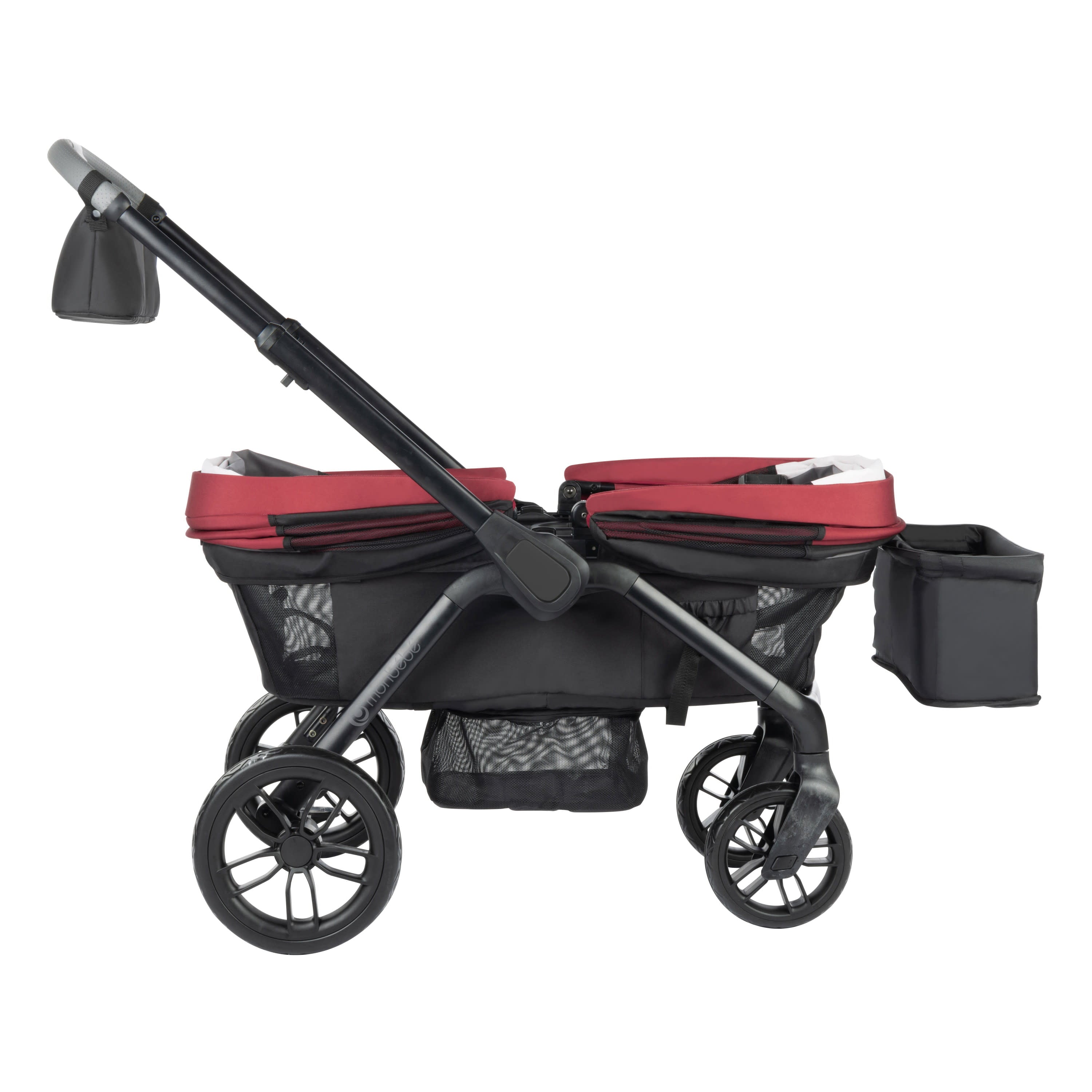 Monbébé Everyday Outings Wagon Stroller, Cardinal Red