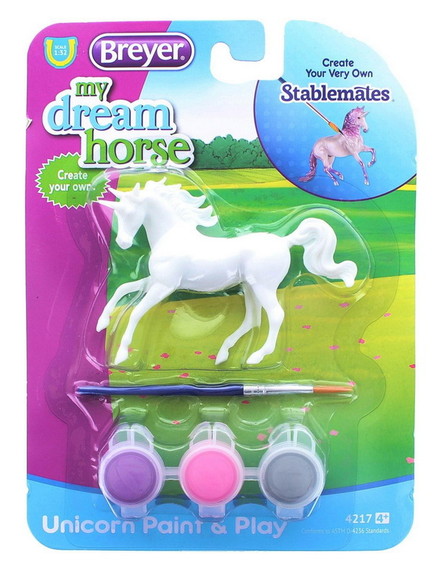 Breyer Unicorn Play   Paint Model Horse   Magnolia