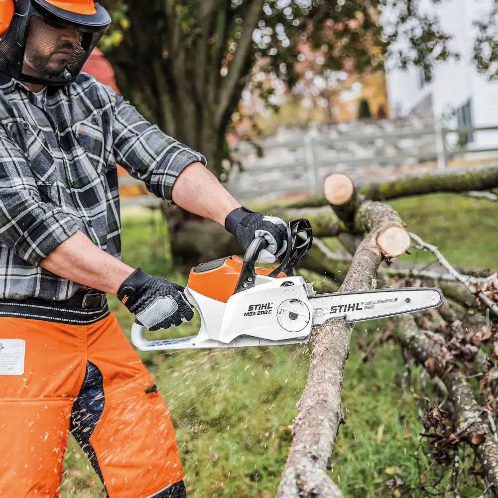 Stihl 14 Bar Lithium-Ion Battery-Powered Rear Handle Chainsaw