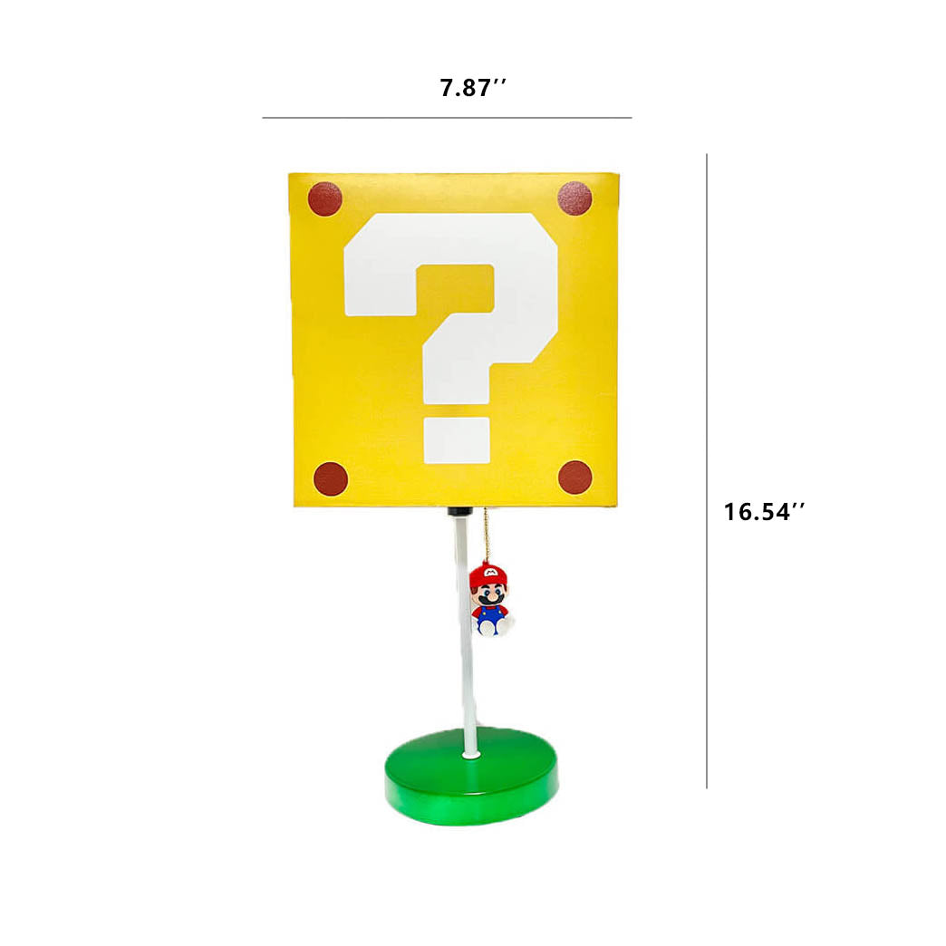 Super Mario Fabric Decorative 1-Light Table Lamp