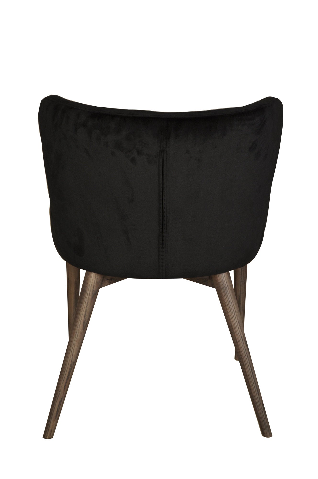 Mila Dining Chair - Black Velvet