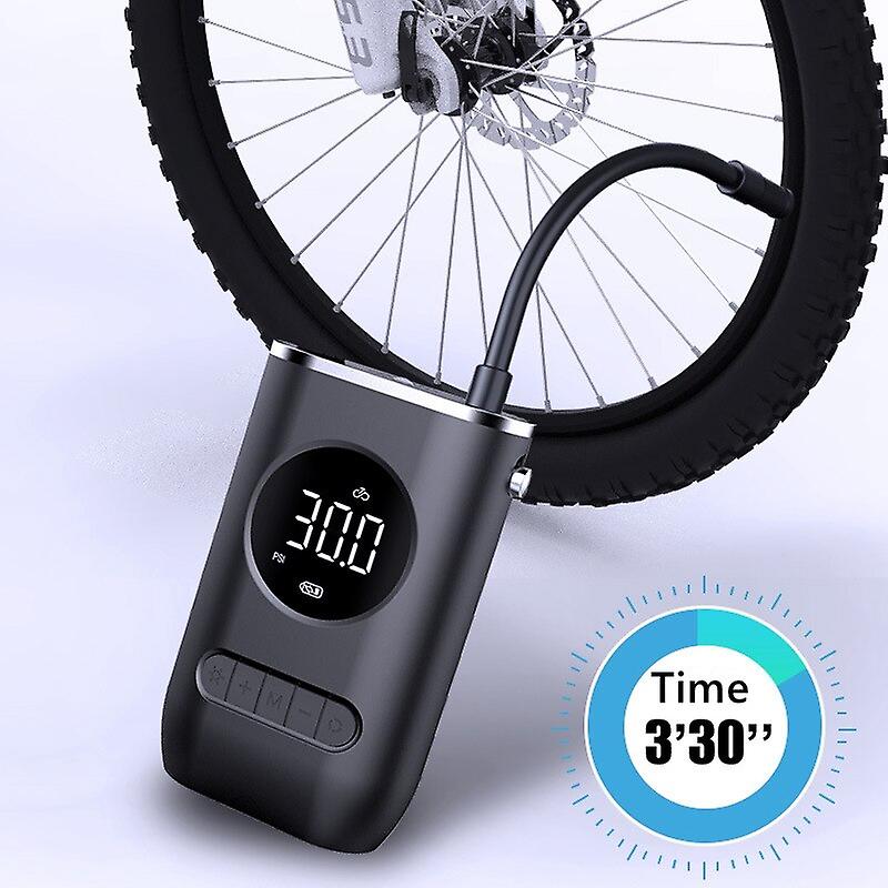 Automobile Electric Tire Pump Self-propelled Handheld Wireless Digital Display