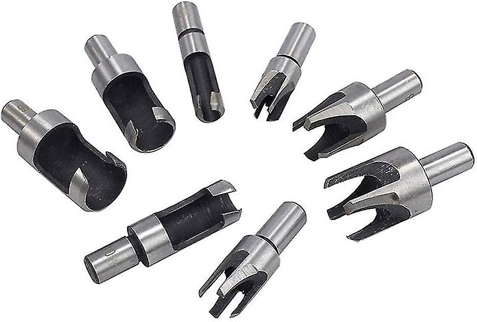 Woodworking Tools 8pcs High Carbon Steel Drill Bit Wood Stake Cutter Set