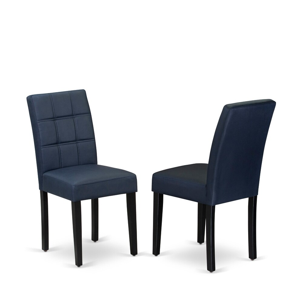 East West Furniture Austin Parson Dining Chairs  Set of 2 (Color   Fabric Options)