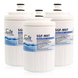 Swift Green Filters Compatible Refrigerator Water Filter for UKF7003 EDR7D1 Filter 7 (3-Pack) SGF-M07-3Pack