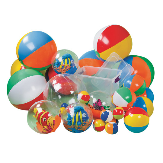 S S Worldwide Beach Ball Easy Pack