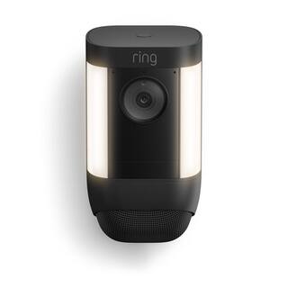 Ring Spotlight Cam Pro Battery - Smart Security Video Camera with LED Lights Dual Band Wifi 3D Motion Detection White B09DRHPRT6