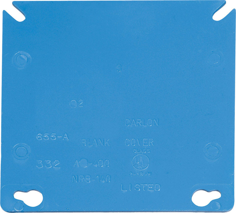 COVER BLANK PVC SQU 4