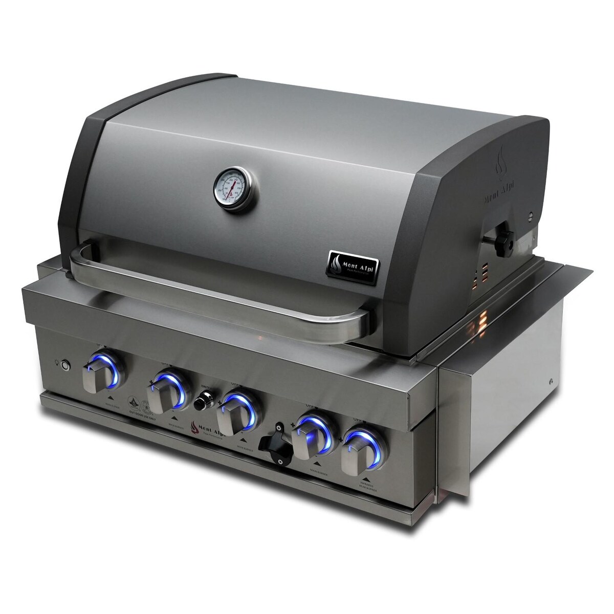 Mont Alpi 400 32-Inch Built-In Propane Gas Grill