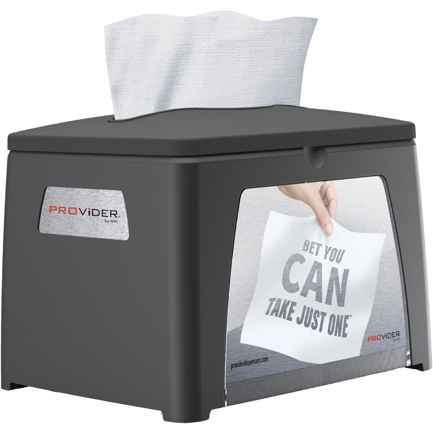 Tabletop Napkin Dispenser by Wisconsin Plastics， Inc. WIINTT1000