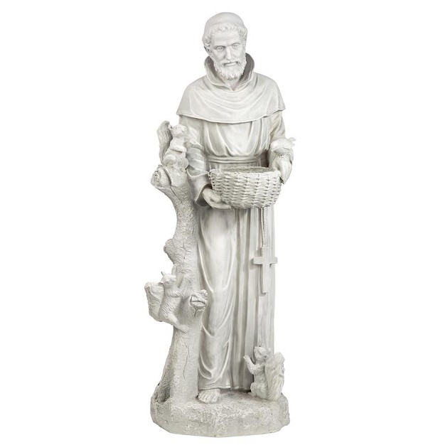 Design Toscano Nature x27 s Nurturer St Francis Sculpture