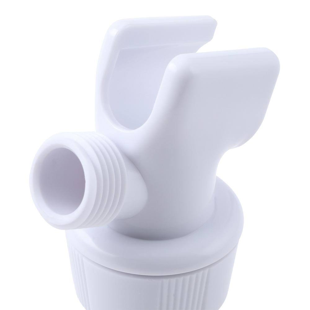 Glacier Bay Shower Arm Mount in White 3075-533