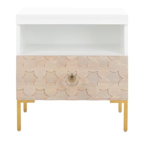 SAFAVIEH Couture Sylvie 1 Drawer Side Table - 22