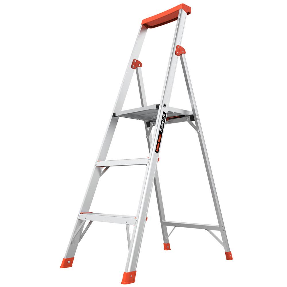 Flip-N-Lite M5 Aluminum Type-1A Step Ladder ;