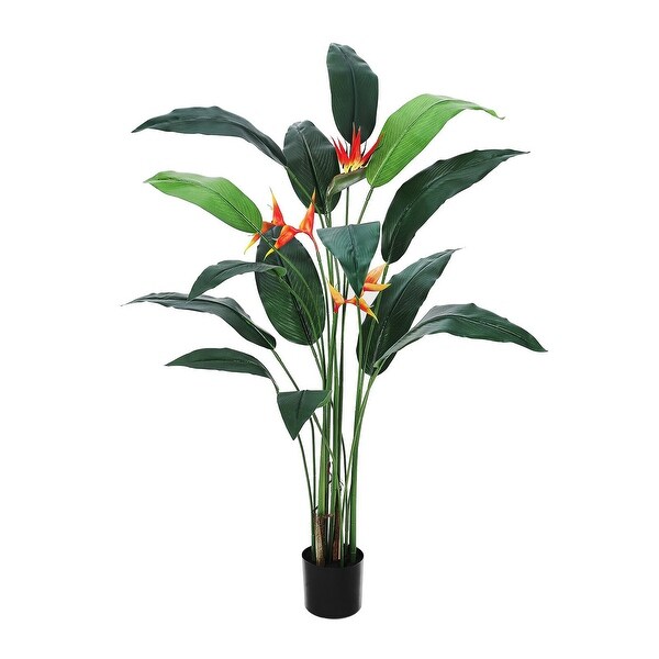 1/2 packArtificial Bird of Paradise Plant 6/7FT(72in) Fake Palm Tree