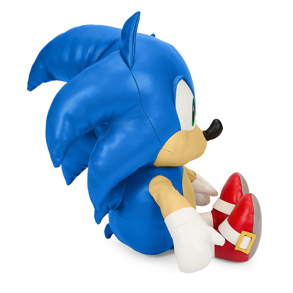 Sonic the Hedgehog 16” Premium Pleather Sonic Plush (PRE-ORDER)