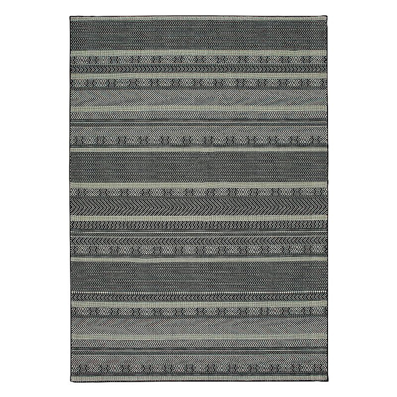 StyleHaven Leo Geometric Stripes Rug