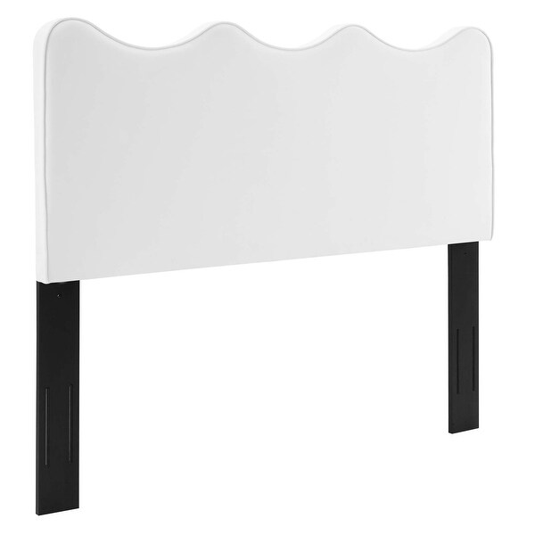 Athena Performance Velvet Twin Headboard - - 33937076