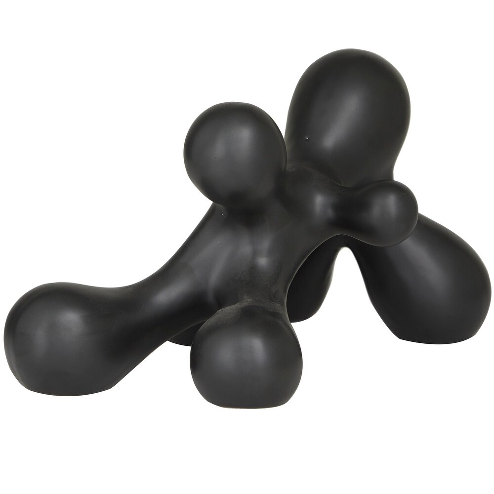 CosmoLiving by Cosmopolitan Porcelain Molecule Abstract Sculpture