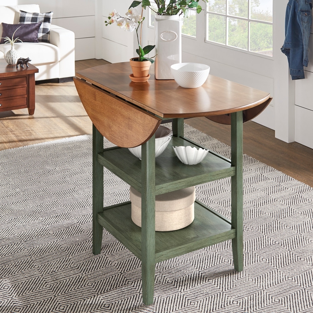 Eleanor Round Counter height Drop leaf Table by iNSPIRE Q Classic