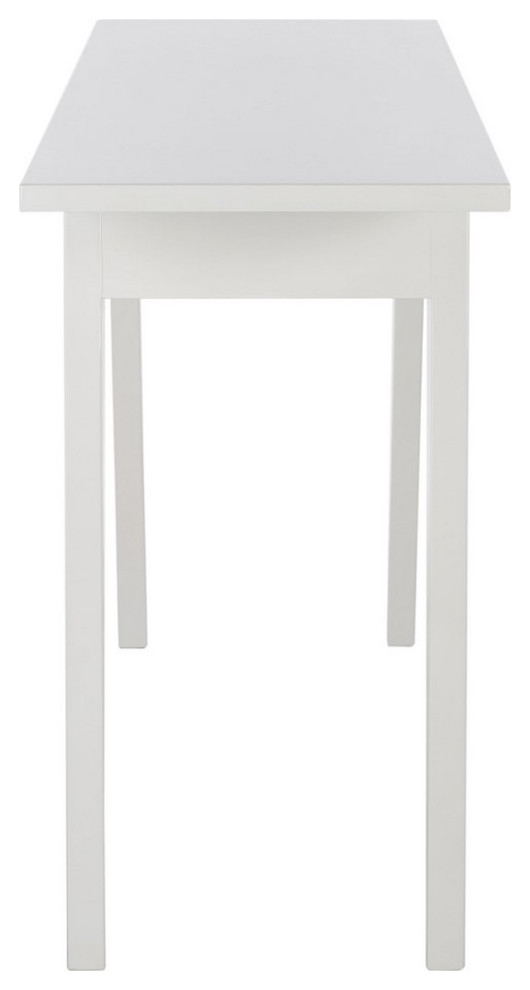 Jack Retro Mid Century Lacquer Console White   Transitional   Console Tables   by Virgil Stanis Design  Houzz