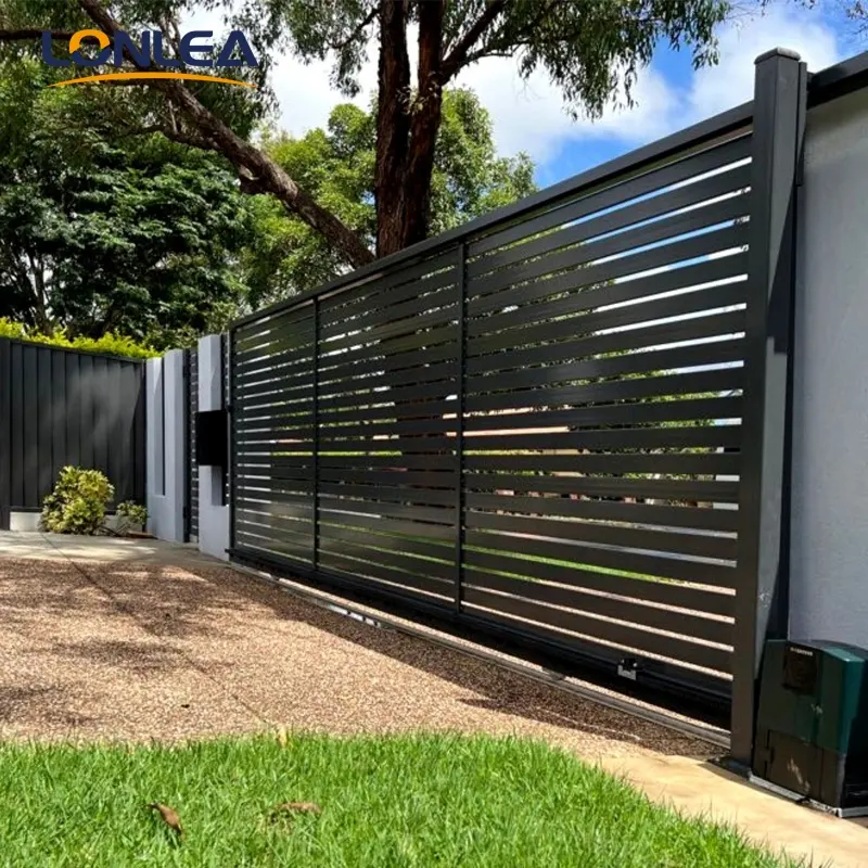 Aluminium panel Fencing cheap price decorative  black powder coated Used home garden pool