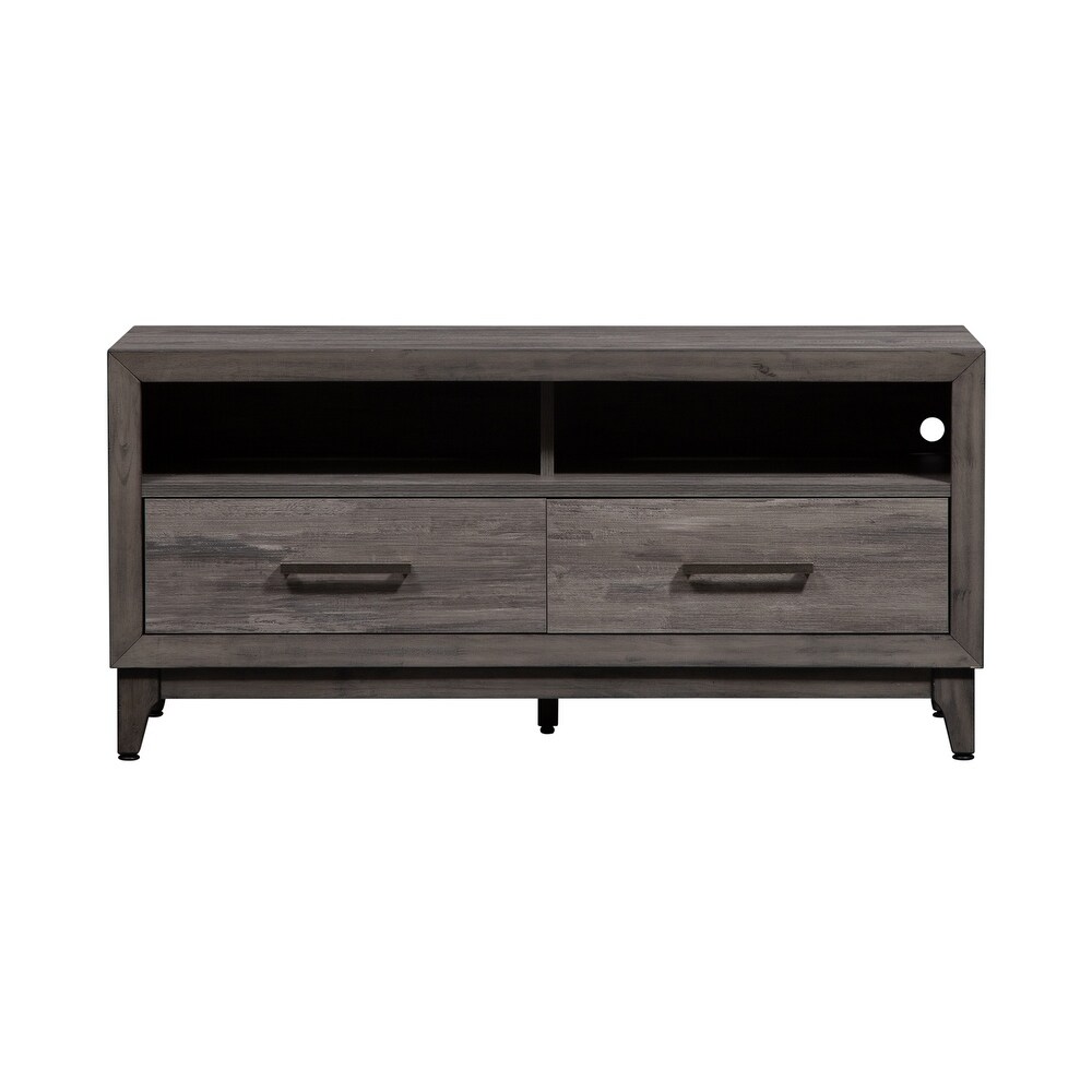 Mercury Driftwood Gray 47 Inch TV Console