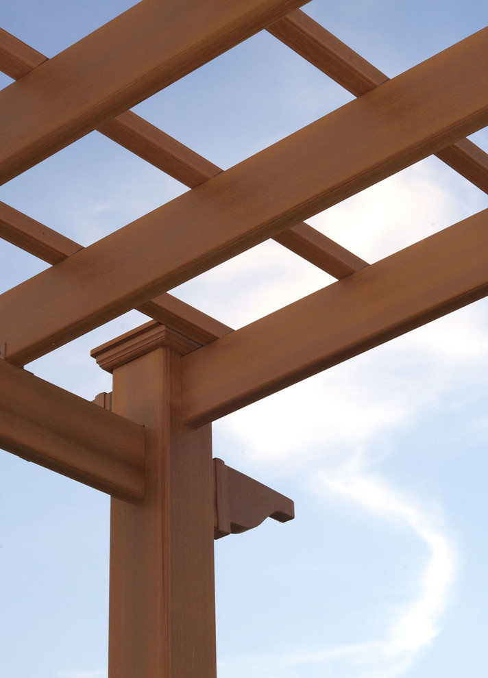 88 quotx88 quotx95.25 quotLakewood Pergola  Cedar   Traditional   Pergolas   by ArchitecturalDepot  Houzz