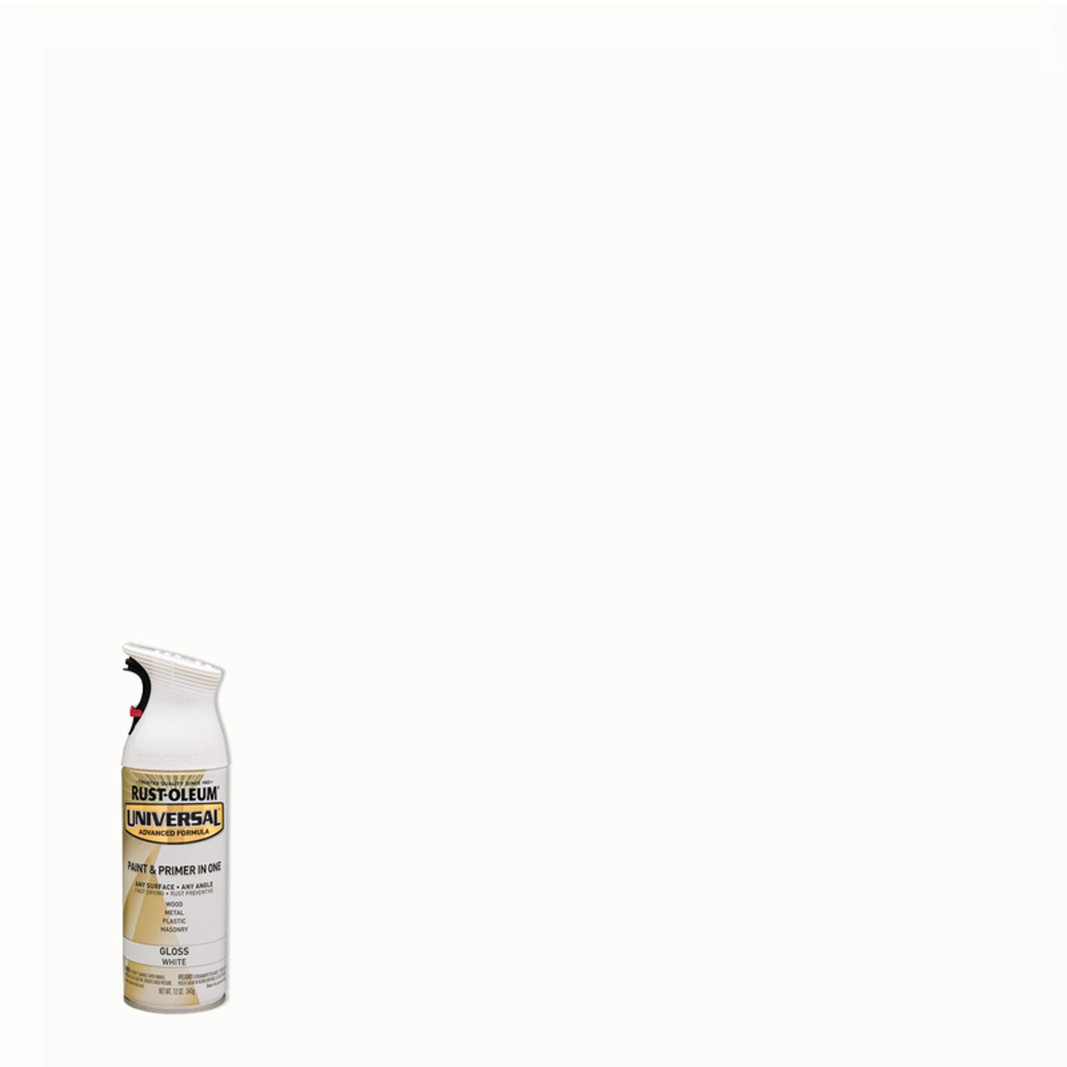 Rust-Oleum Universal Gloss White Spray Paint 12 oz