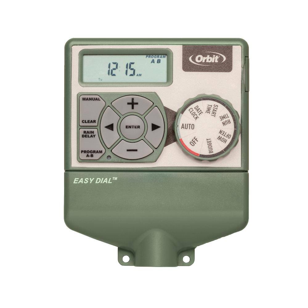 Orbit 6-Station Indoor Easy Dial Timer 57596