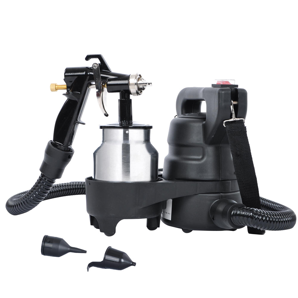 Yescom Automotive Paint Sprayers 1L HVLP Spray Gun Kit w/ Portable Compressor