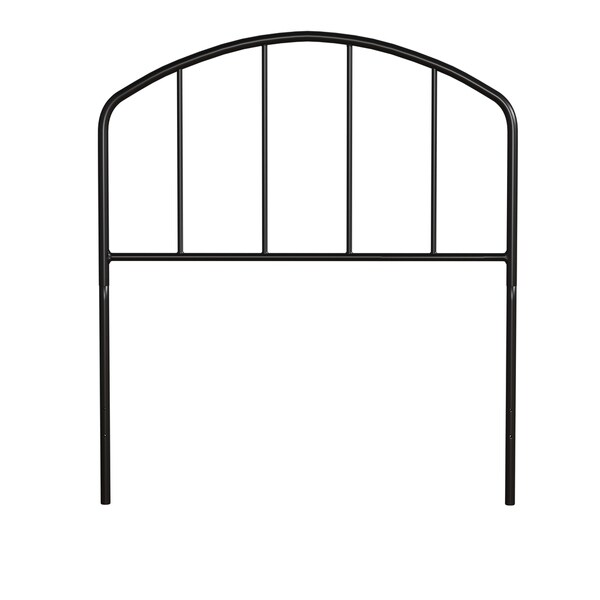 Carbon Loft Cronkite Black Metal Headboard with Arched Spindle Design - - 30408005