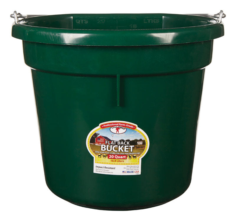 FLAT BACK BUCKET GRN20QT