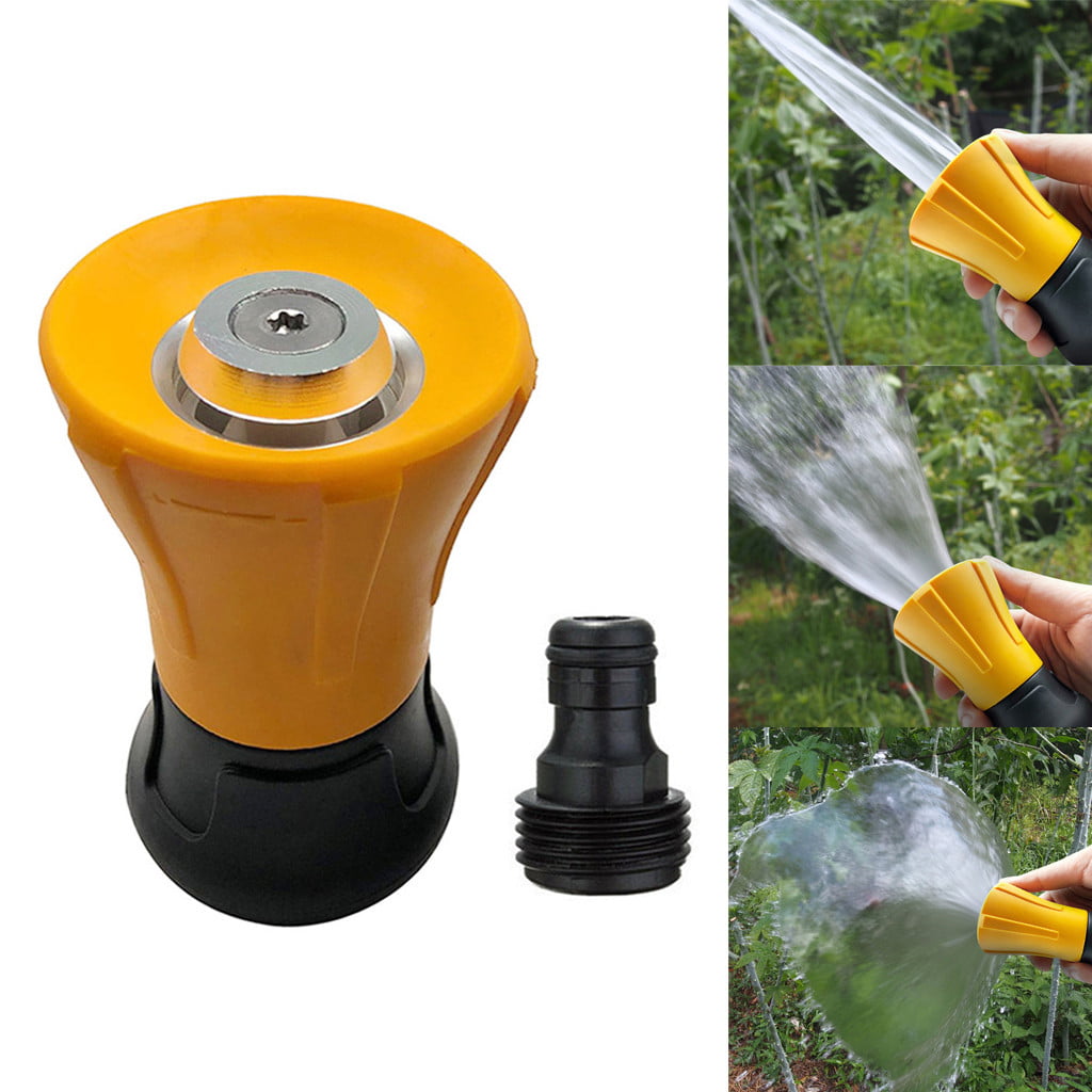 Garden Hose Nozzle Water Spray High-Pressure Spray Nozzle Sprinkler Adjustable