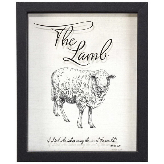 Dicksons FRMWDBL 810 89 Framed Art The Lamb John 1...