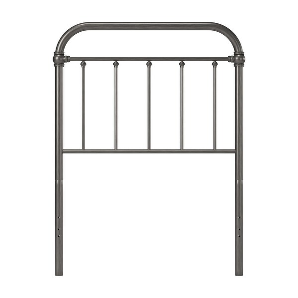 Hillsdale Furniture Kirkland Metal Headboard， Aged Pewter - - 33142603